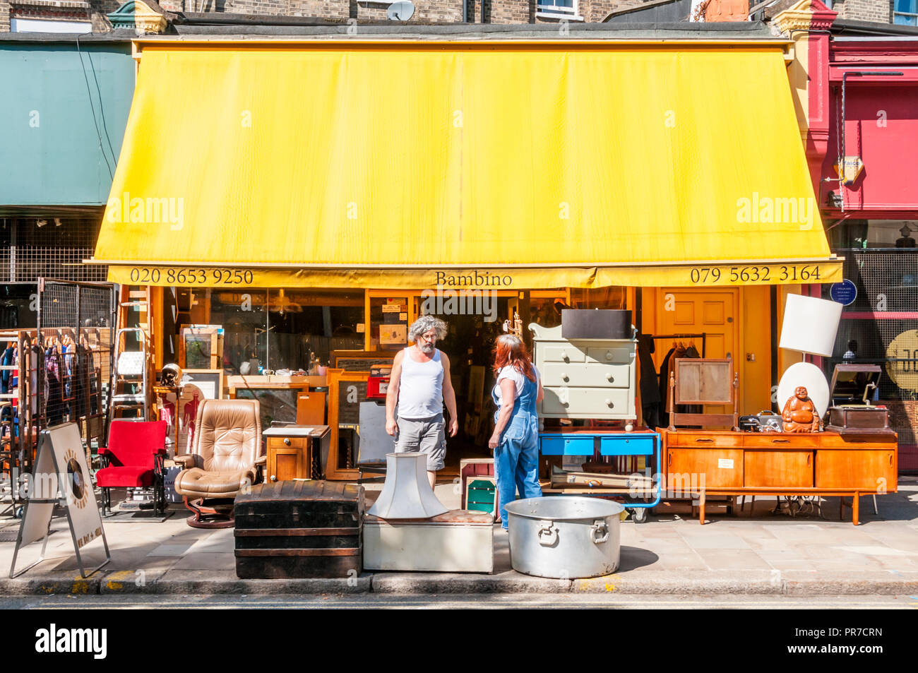 Bambino secondhand Shop in Crystal Palace. Stockfoto