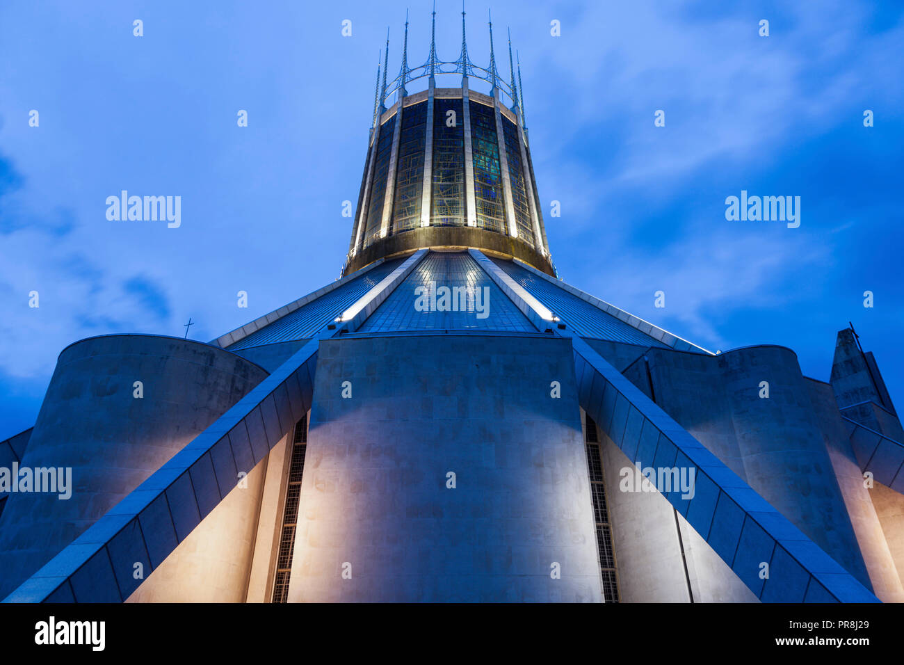 Liverpool Metropolitan Cathedral. Liverpool, North West England, UK. Stockfoto