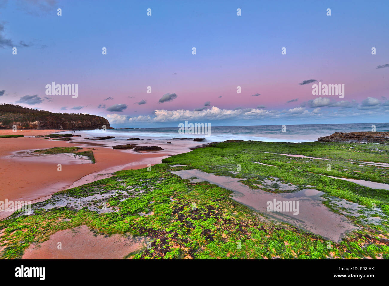 Schöne Turimetta Strand Farben in Sydney Stockfoto