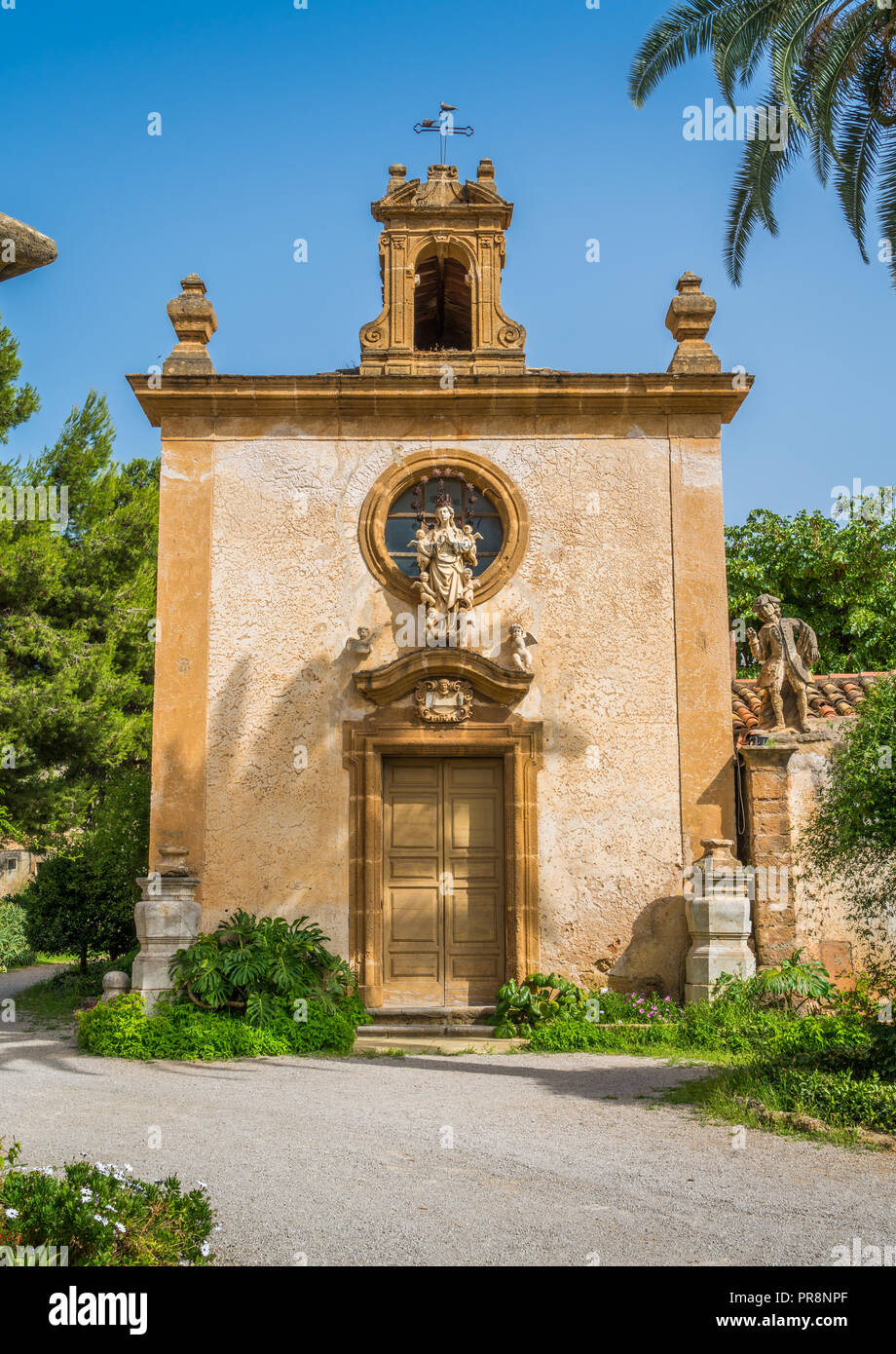Die schöne Villa Palagonia in Bagheria, in der Nähe von Palermo. Sizilien, Italien. Stockfoto