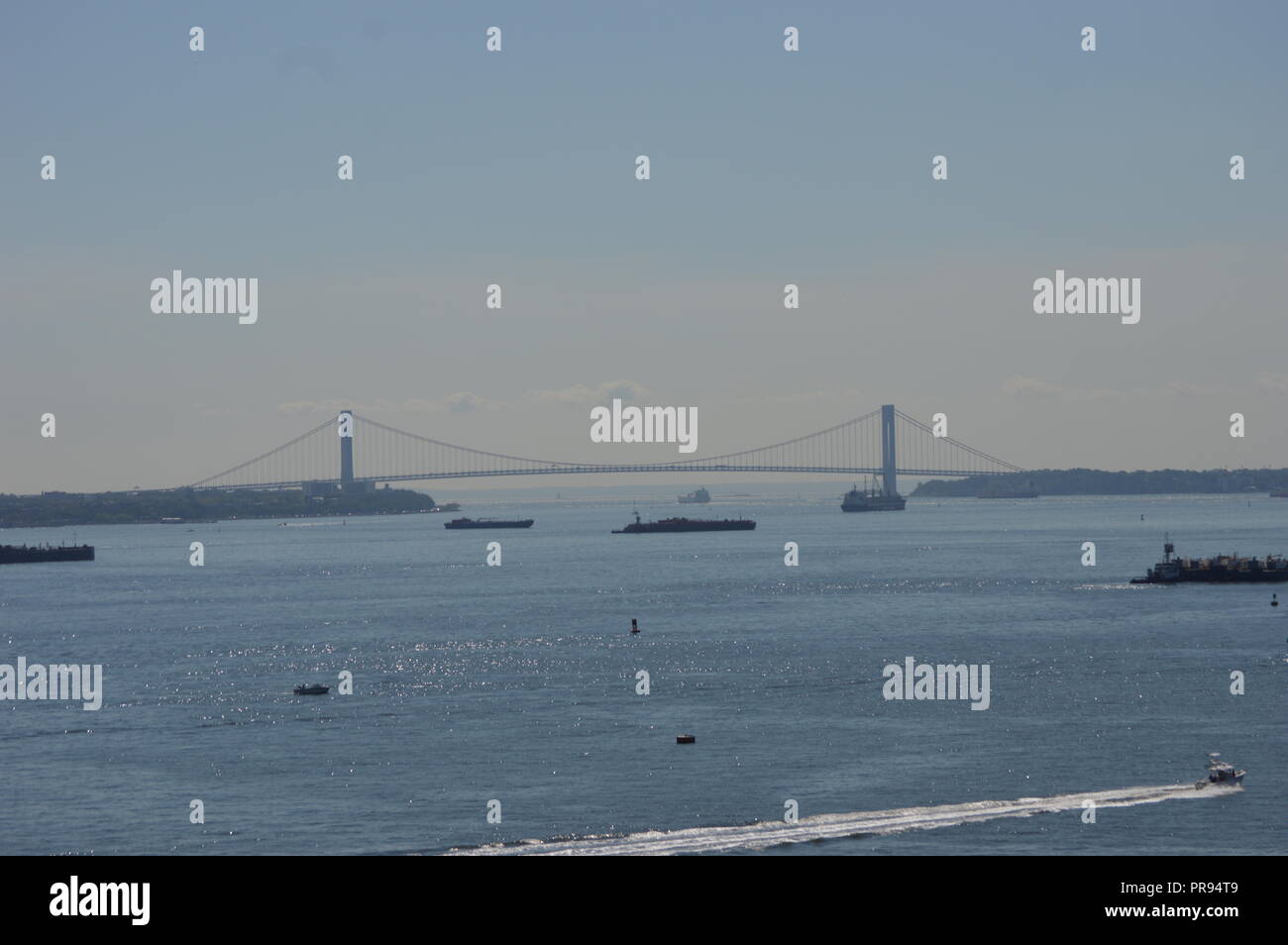 Verrazano Bridge, New York Stockfoto