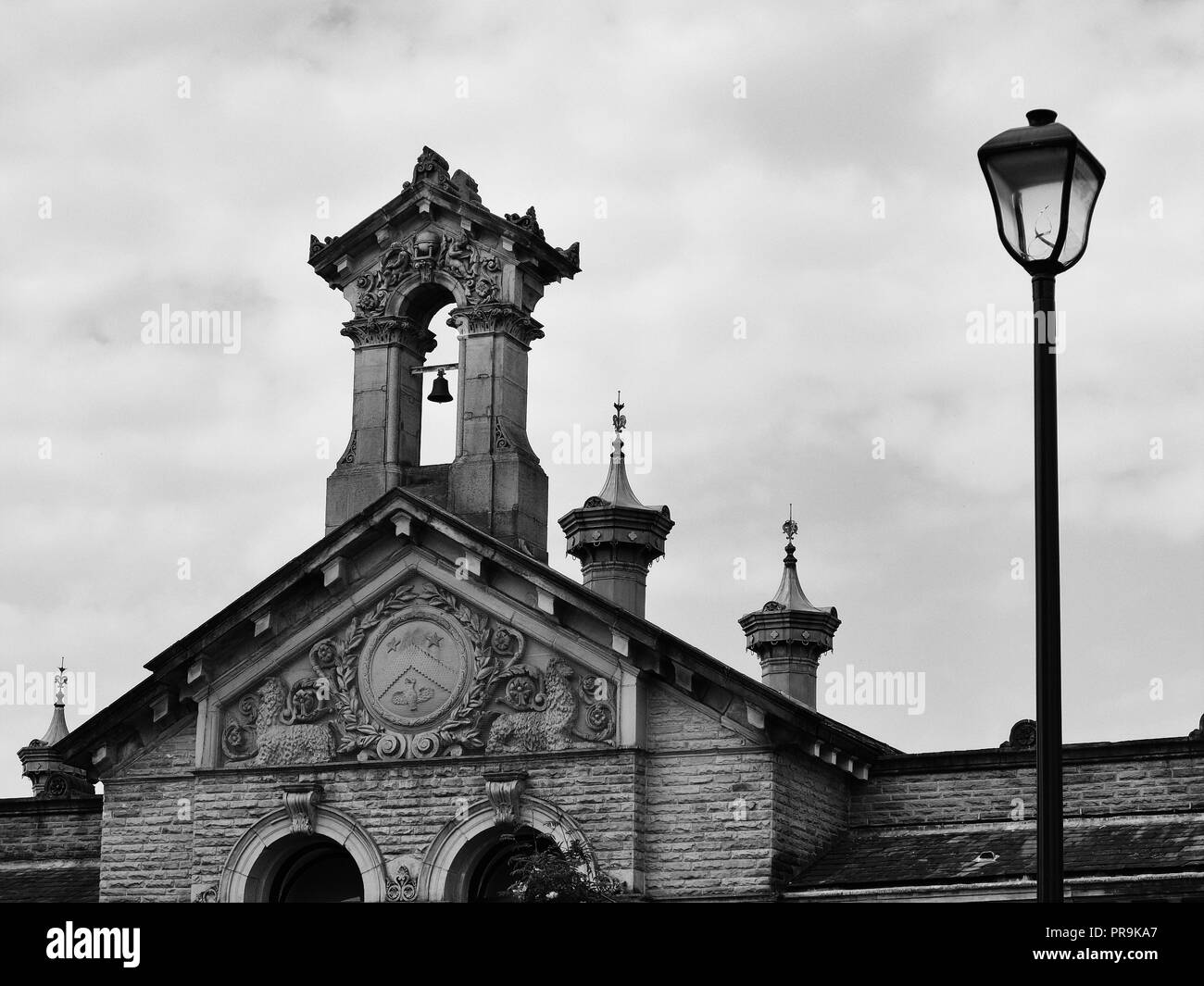 Der Glockenturm der Shipley College, Salz, Saltaire, Shipley, Yorkshire Stockfoto