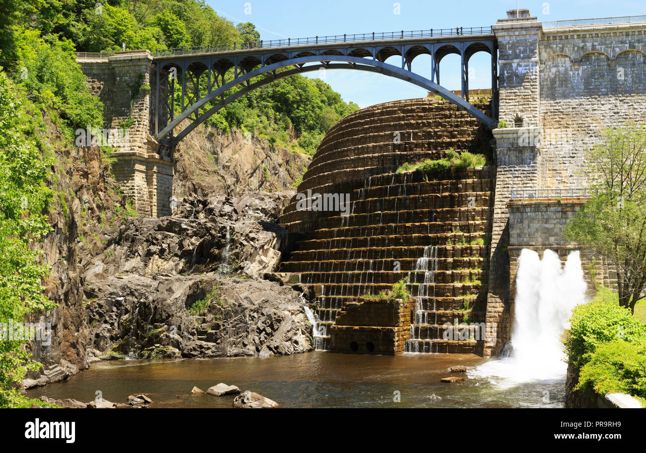 Neue croton Dam, auch als Cornell Dam genannt, ist Teil der New York City Wasserversorgung Stockfoto