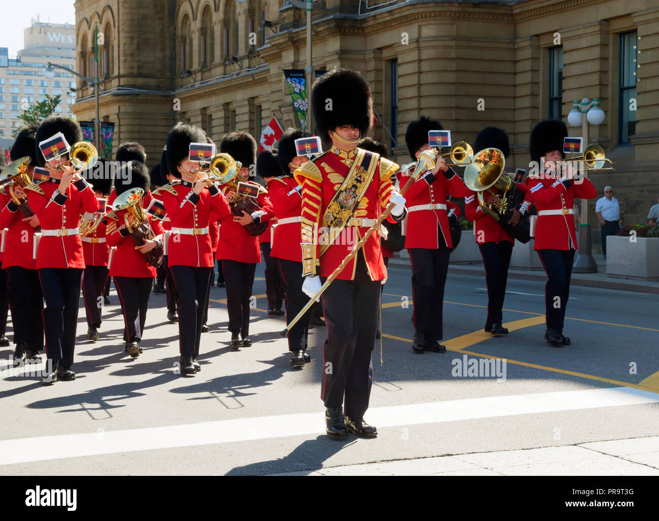 Die Wachablösung, Ottawa, Ontario, Kanada Stockfoto