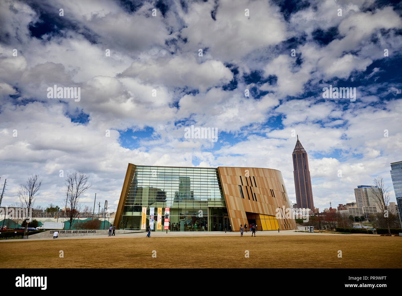 Atlanta, Hauptstadt des US-Bundesstaates Georgia, das Zentrum für Bürger- und Menschenrechte ist ein Museum gewidmet, die Errungenschaften der bürgerlichen Rechts Stockfoto