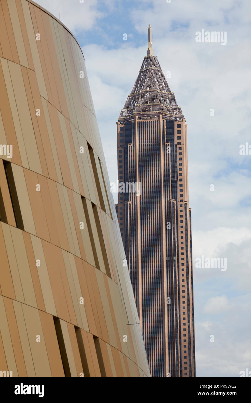 Atlanta, Hauptstadt des US-Bundesstaates Georgia, das Zentrum für Bürger- und Menschenrechte ist ein Museum gewidmet, die Errungenschaften der bürgerlichen Rechts Stockfoto