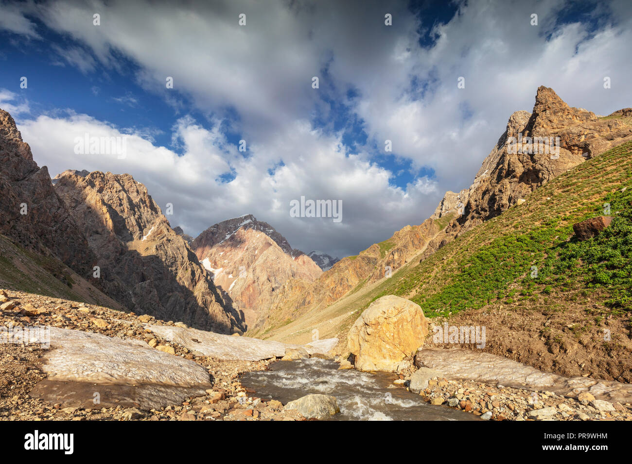 Zentralasien, Tadschikistan, Fan Gebirge, Stockfoto