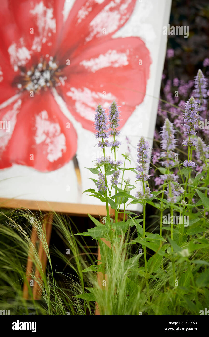 Bild einer Blume an Tatton Park flower show Stockfoto