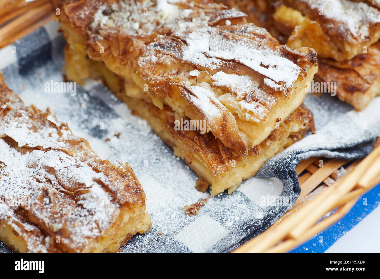 Apfelkuchen Stockfoto
