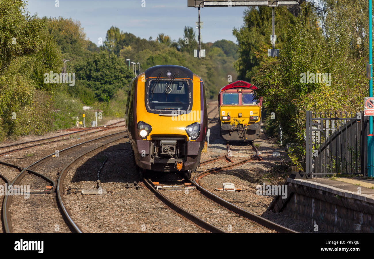 Lydney Junction Railway Station Stockfoto