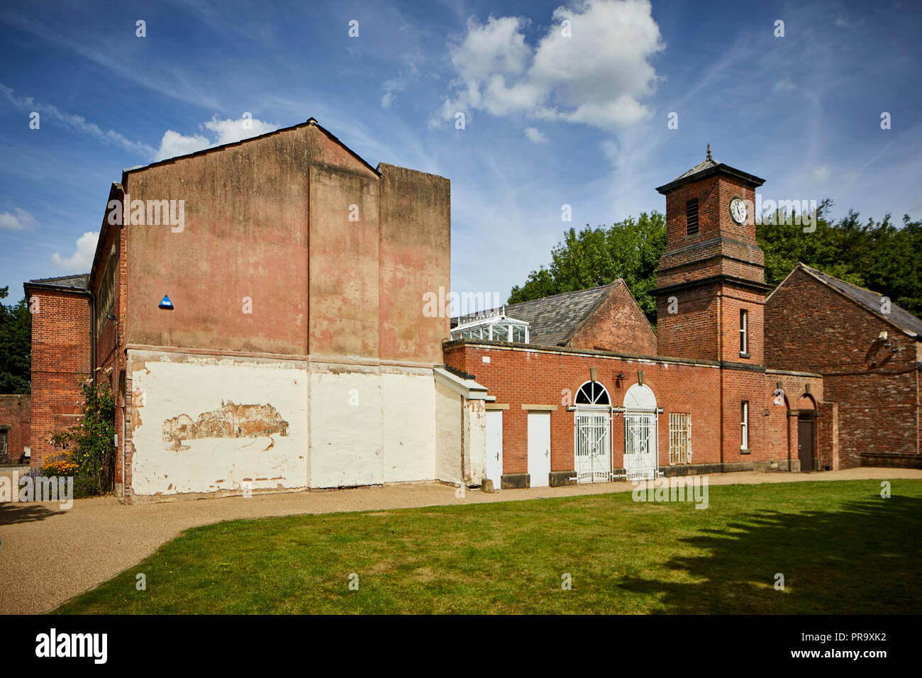 Leyland in Lancashire, England. Nordworden Park Stockfoto