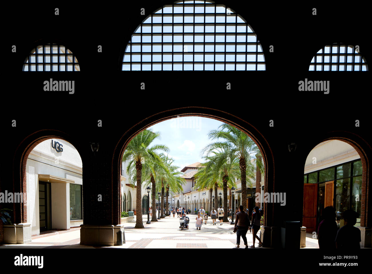 Die Outlet Mall in Orlando, Florida Stockfoto