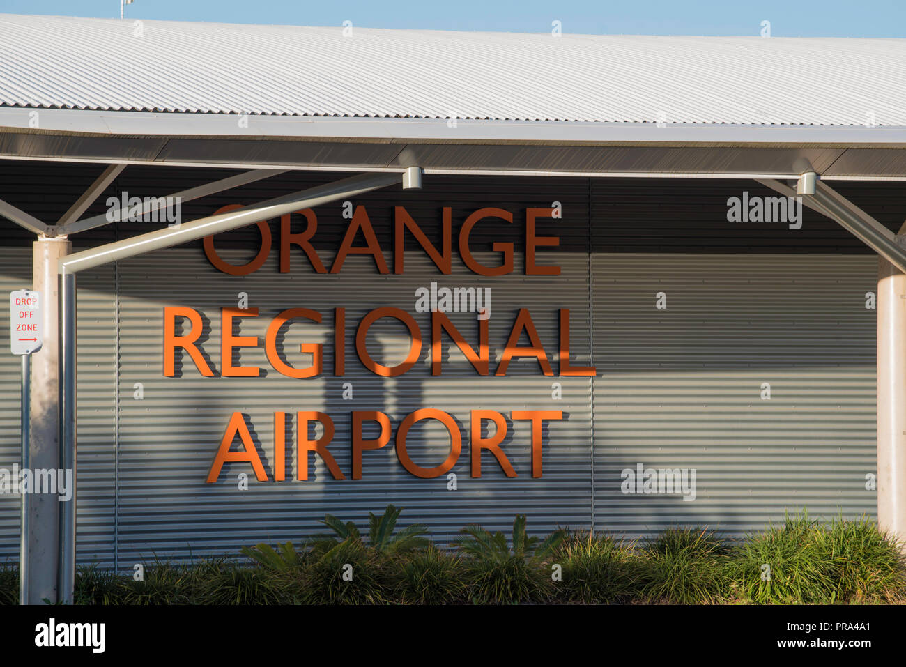 Orange World Airport liegt im zentralen Tablelands Region New South Wales zwischen der Stadt Orange und die Stadt Blayney in Australien Stockfoto