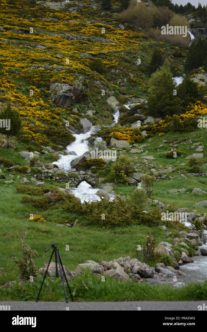 Vall d Incles, Canillo, Andorra Stockfoto