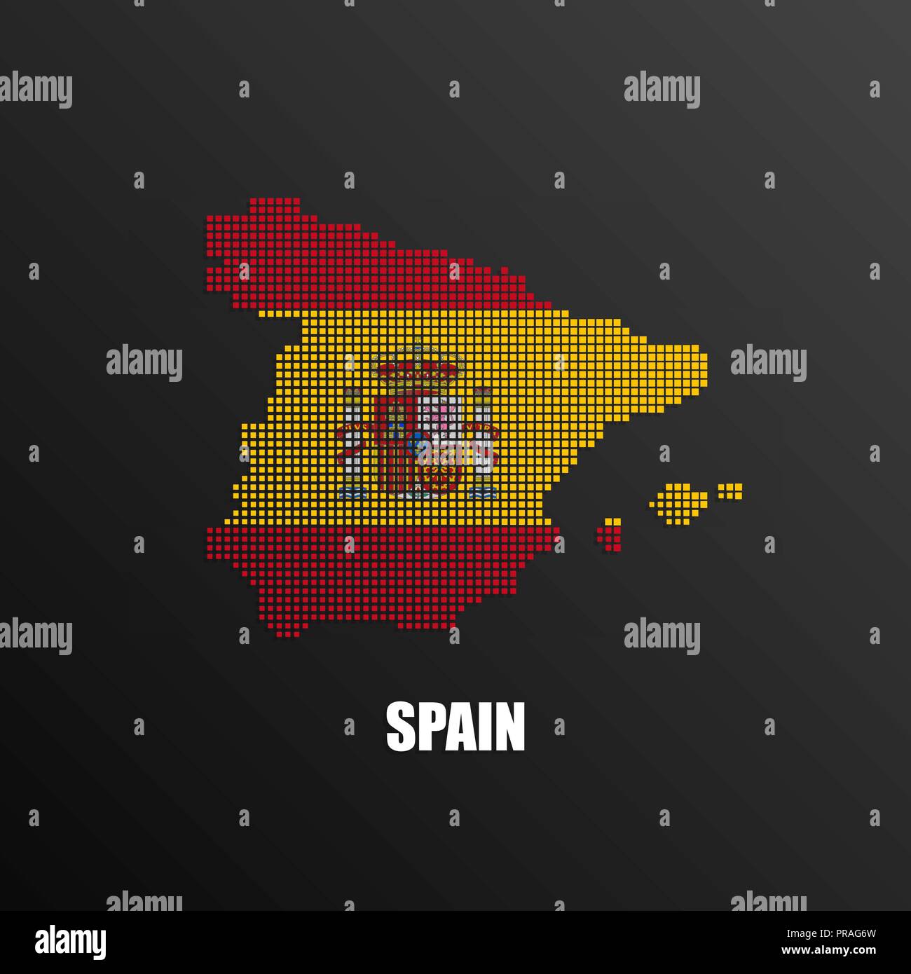 Spanische Flagge, es lebe Spanien' Sticker