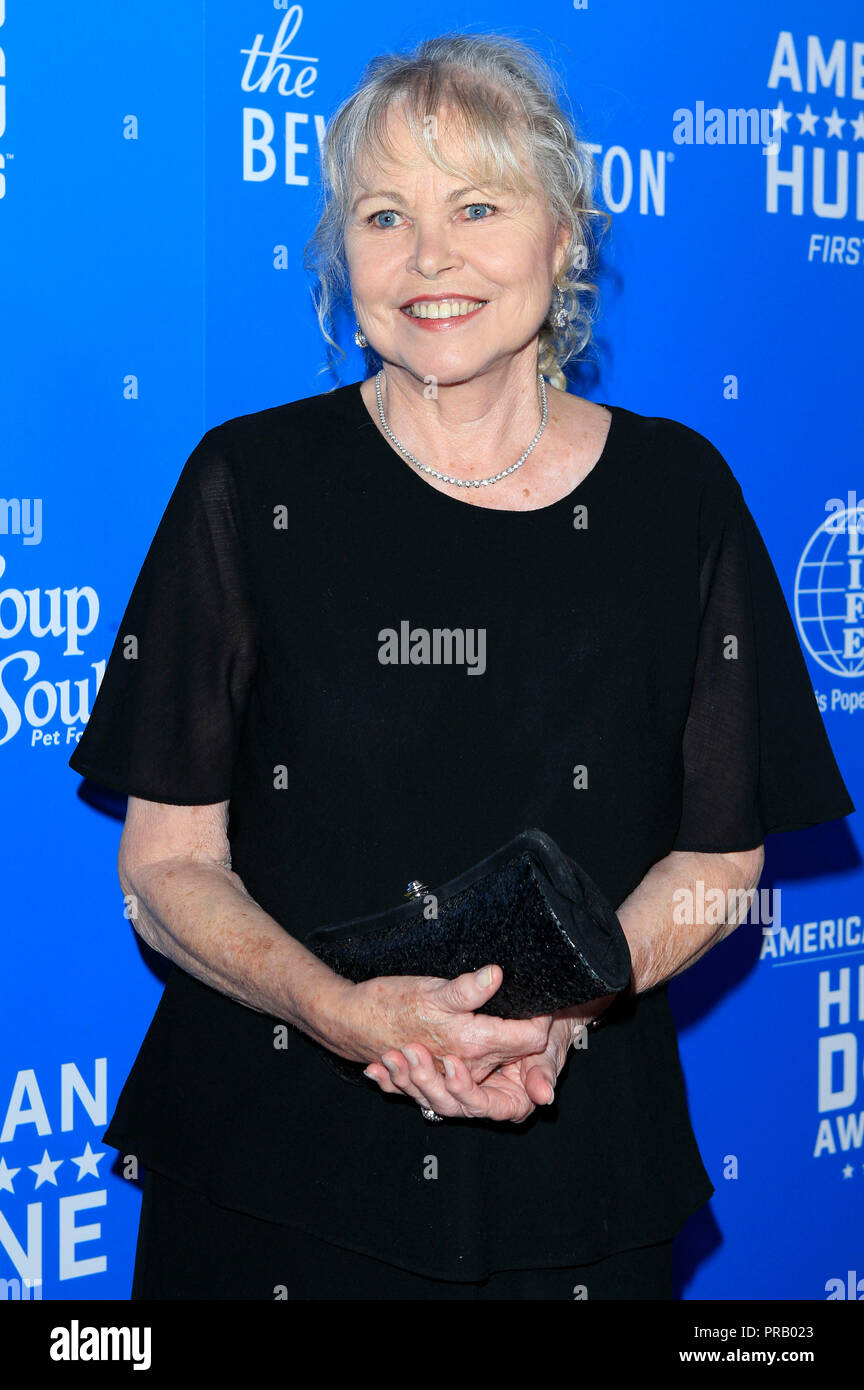 Beverly Hills, USA. 29 Sep, 2018. Michelle Phillips an Der amerikanischen Humane American Humane Held Hund 2018 Auszeichnungen im Beverly Hilton Hotel. Beverly Hills, 29.09.2018 | Verwendung der weltweiten Kredit: dpa/Alamy leben Nachrichten Stockfoto