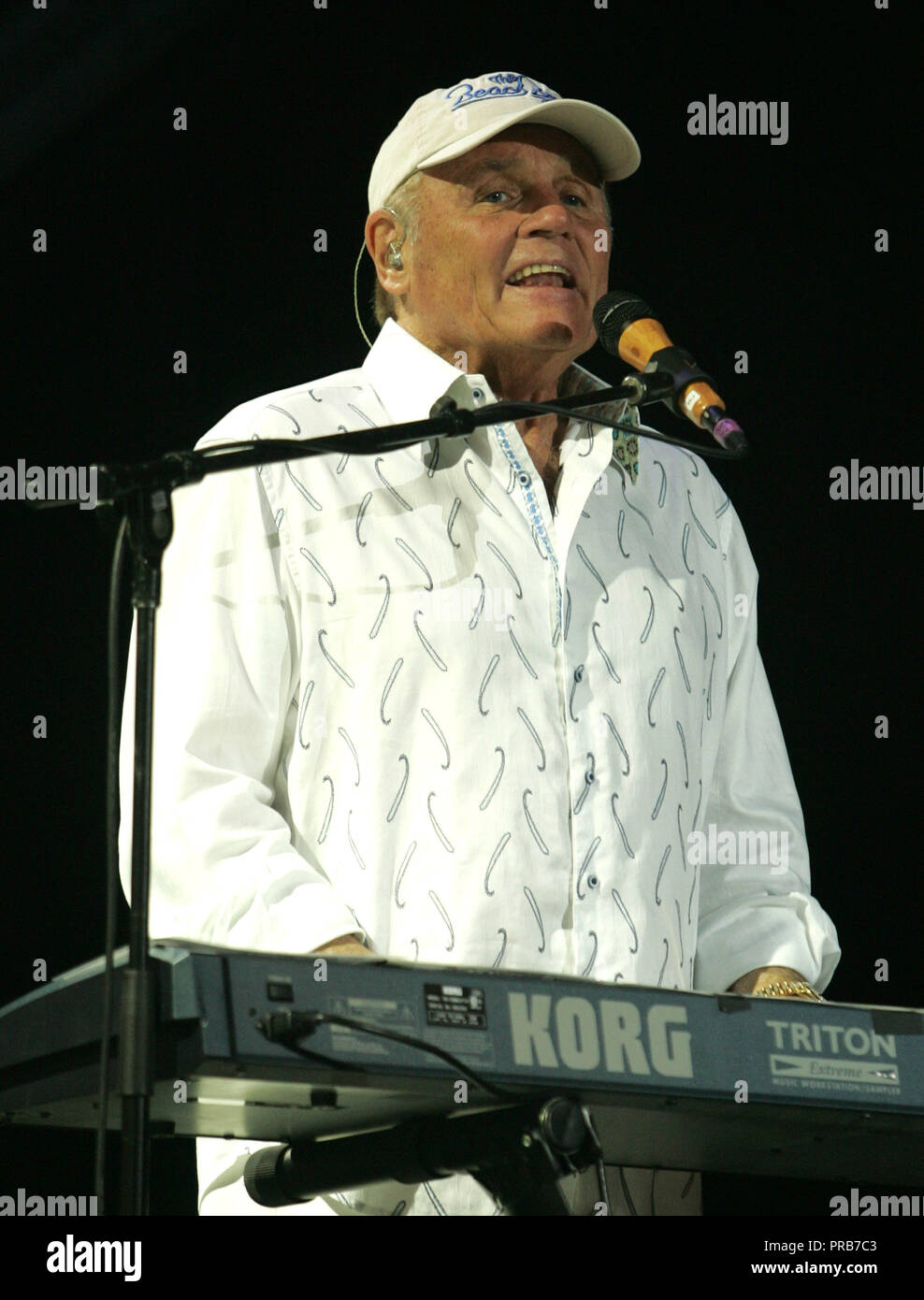 Bruce Johnston mit den Beach Boys perfoms in Concert auf ihrer Tour zum 50-jährigen Jubiläum in Hollywood, FL am 4. Mai 2012. Stockfoto