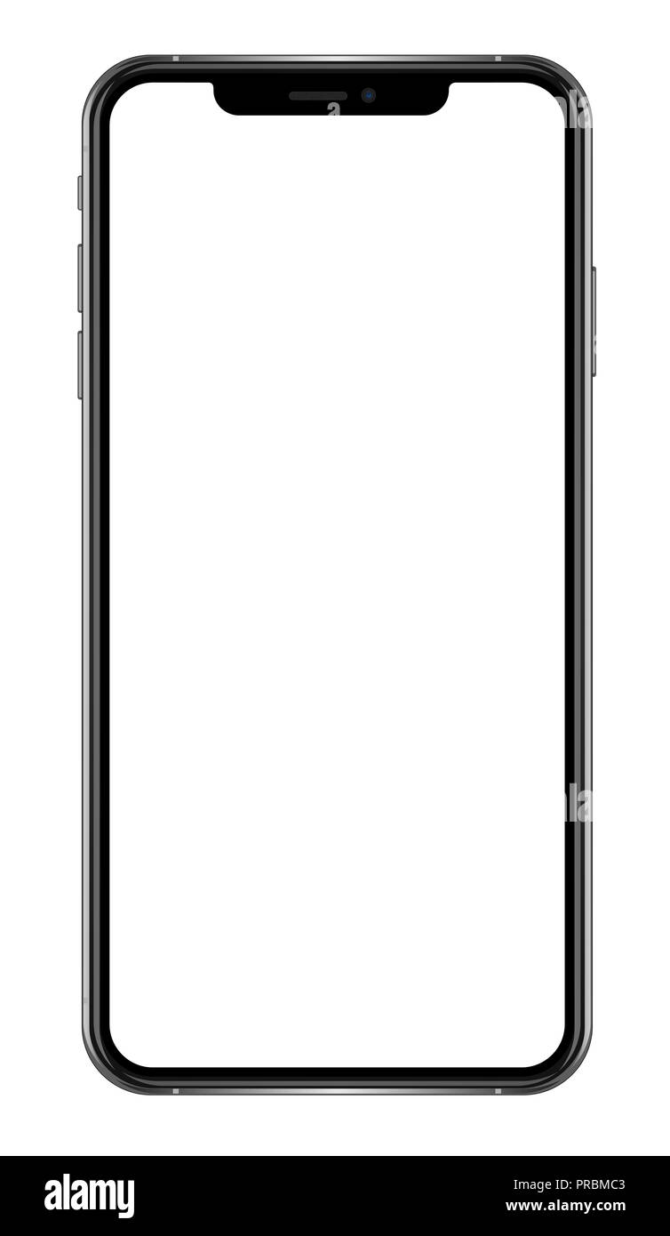 Brandneue realistische Handy Smartphone, Apple iPhone, XS, XS Max gold Stockfoto