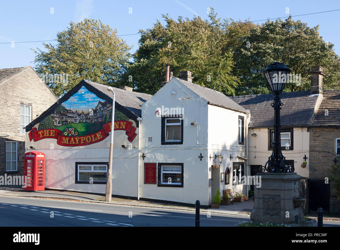 Der Maibaum Inn, Warley, West Yorkshire Stockfoto