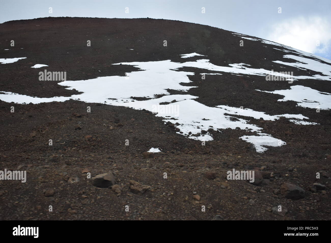 Mauna Kea Gipfel in Big Island Hawaii USA Stockfoto