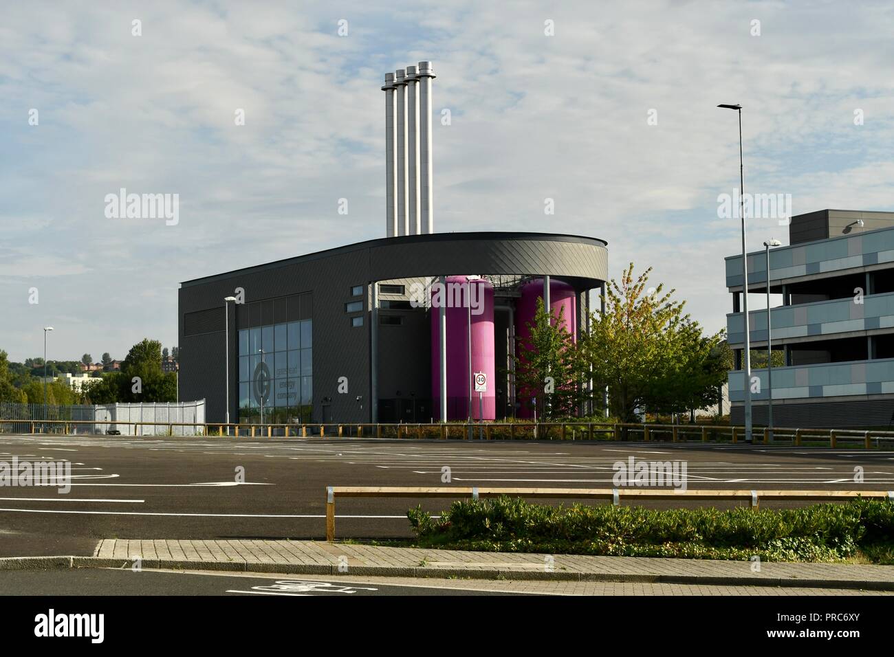 Gateshead Energie Unternehmen markante Gebäude in Gateshead Stockfoto