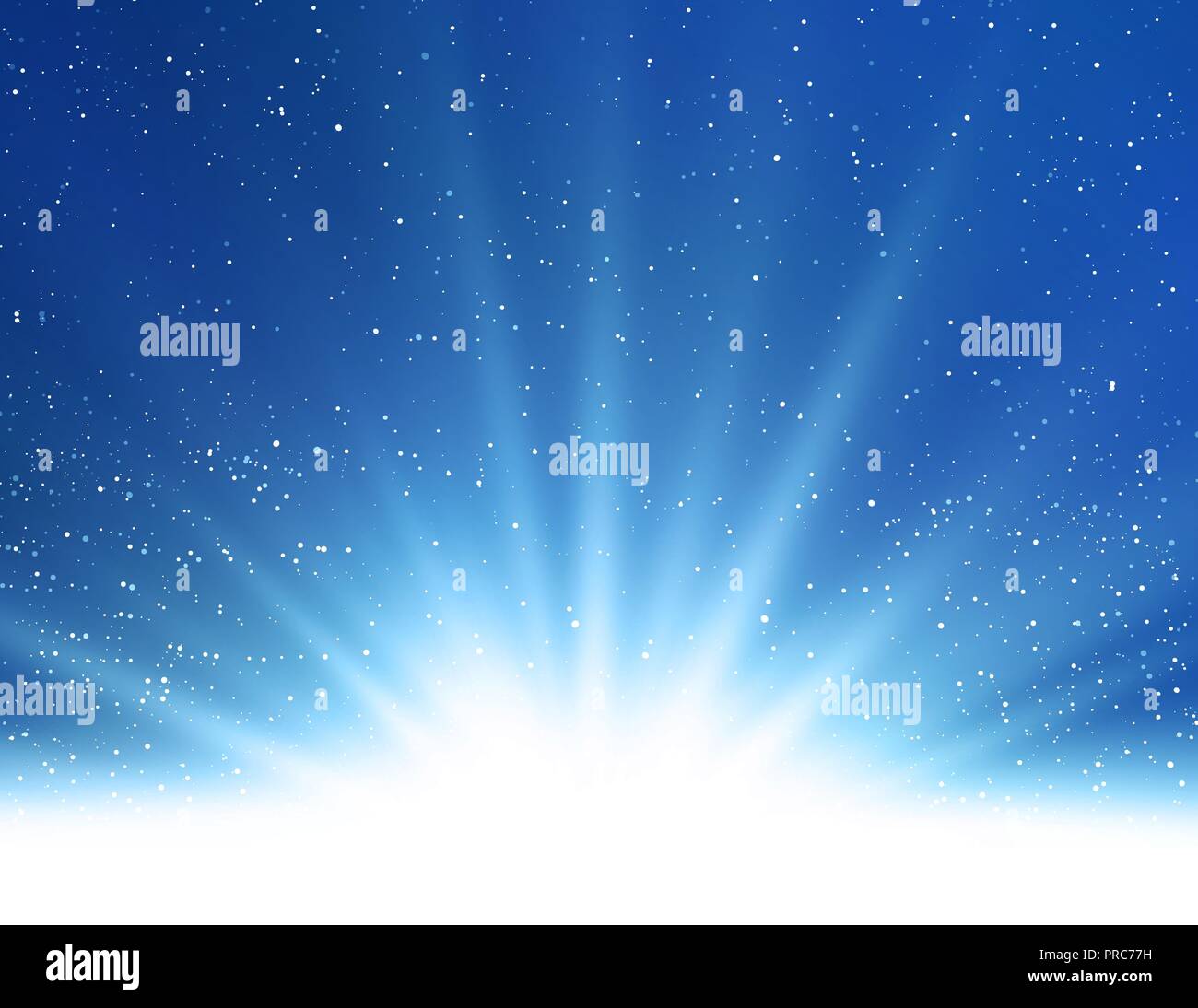Vektor Abstrakte glänzend Magic Blue hellen Hintergrund Stock Vektor