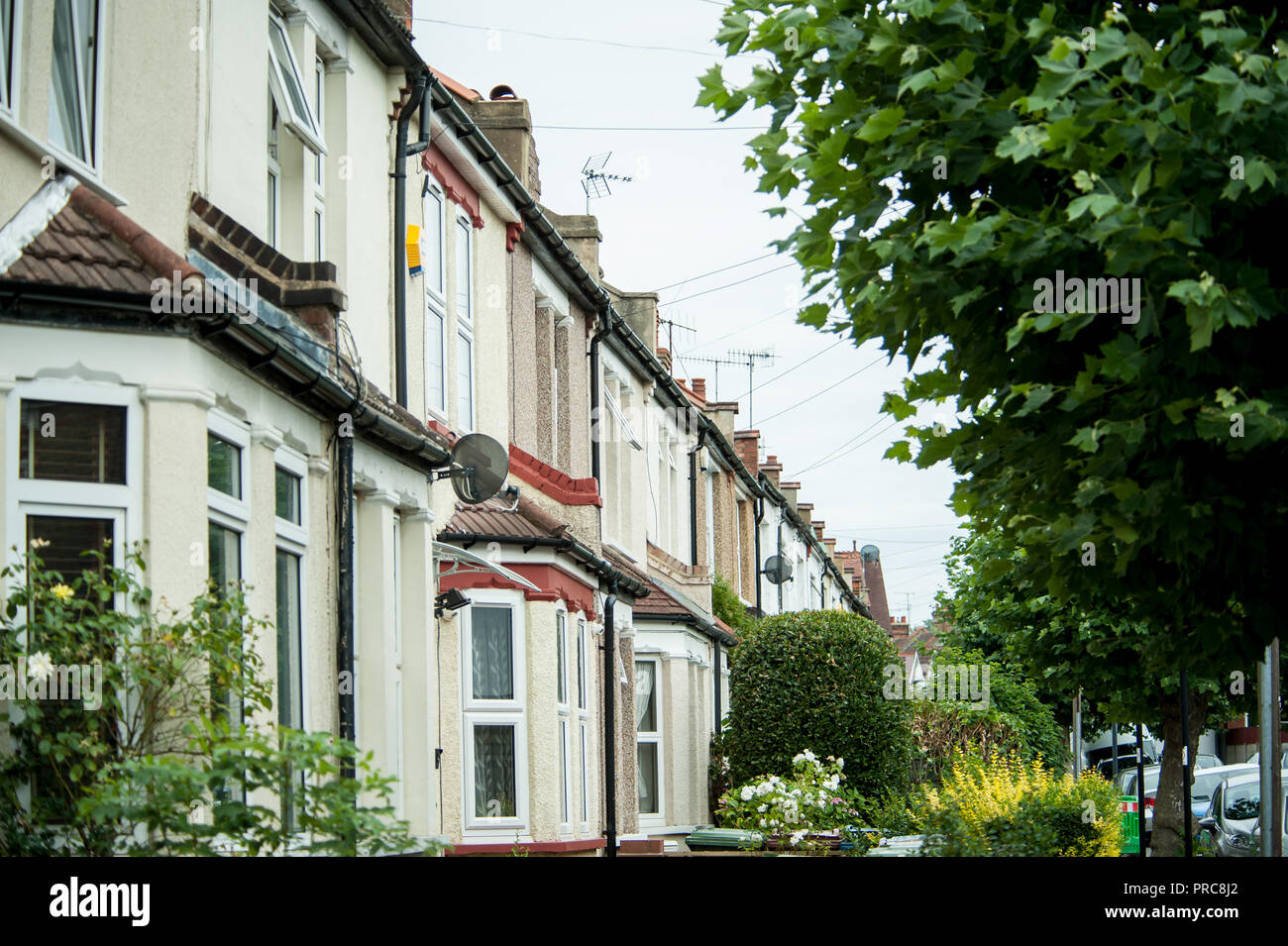 Der Bezirk Harrow in North West London Stockfoto