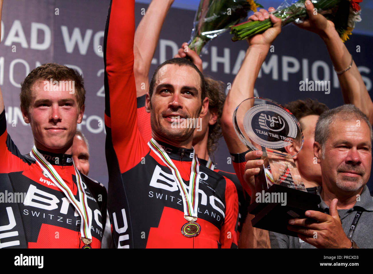 Wm Radfahren in Richmond, Virginia 2015 Stockfoto