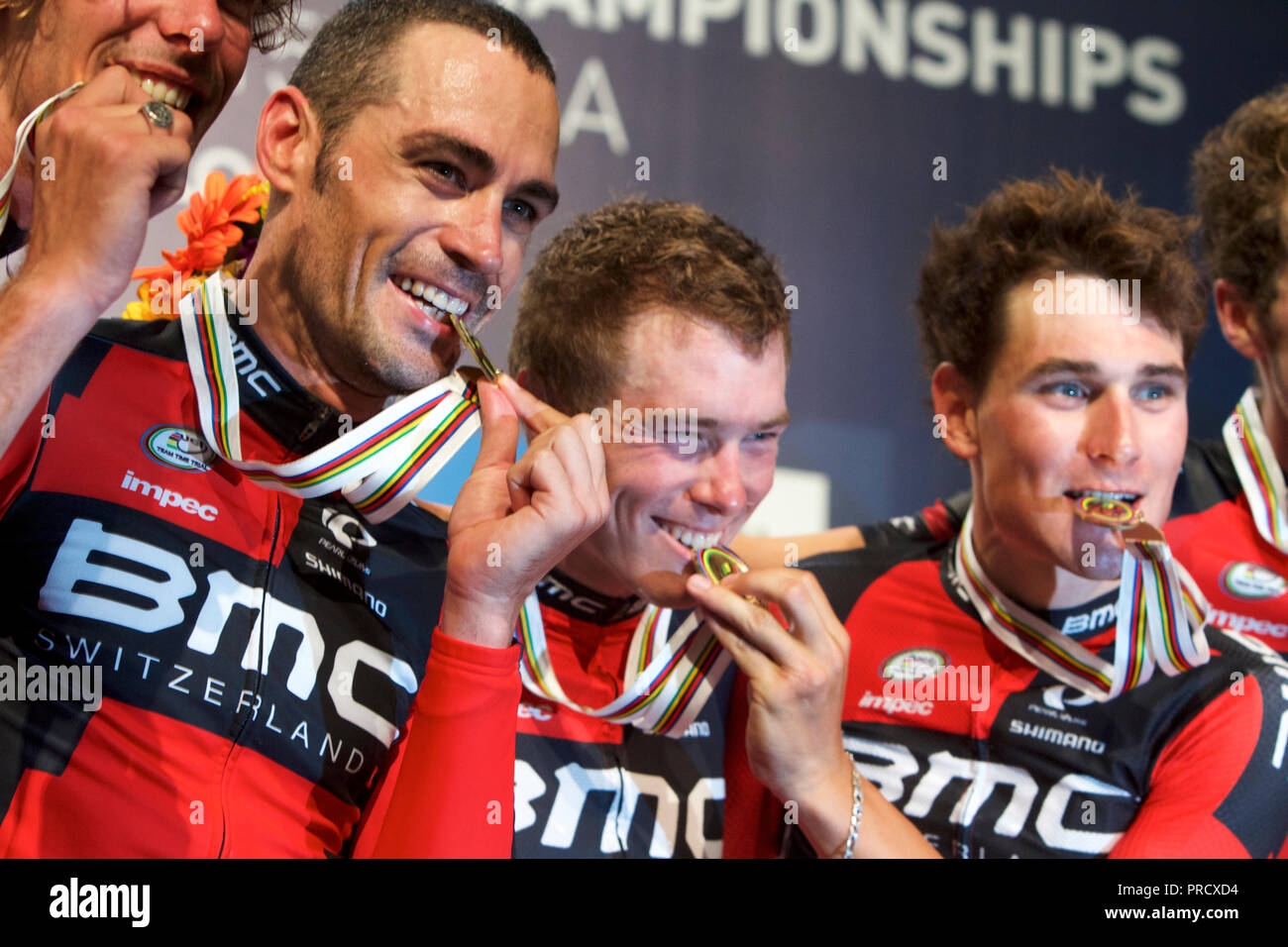 Wm Radfahren in Richmond, Virginia 2015 Stockfoto