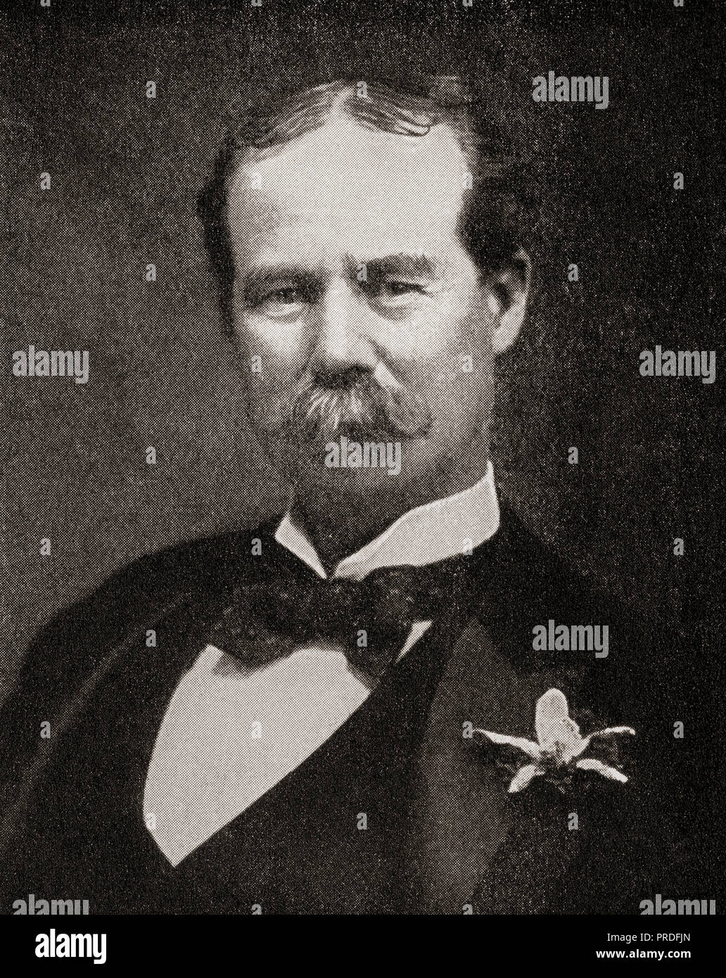 Sir Thomas Lipton Johnstone, 1st Baronet, 1848 - 1931. Scotsman irischer Abstammung, die ein selbst wurde - Mann, Kaufmann, und Segler. Aus dem Business Lexikon und Rechtsberater, veröffentlicht 1920. Stockfoto