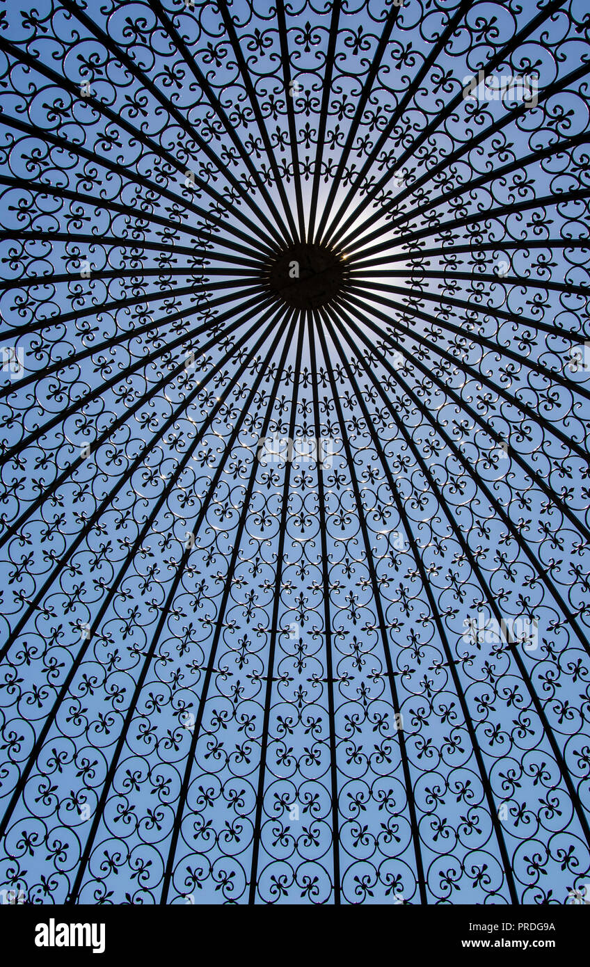 Spektakuläre schmiedearbeiten Dome in Minneapolis Stockfoto