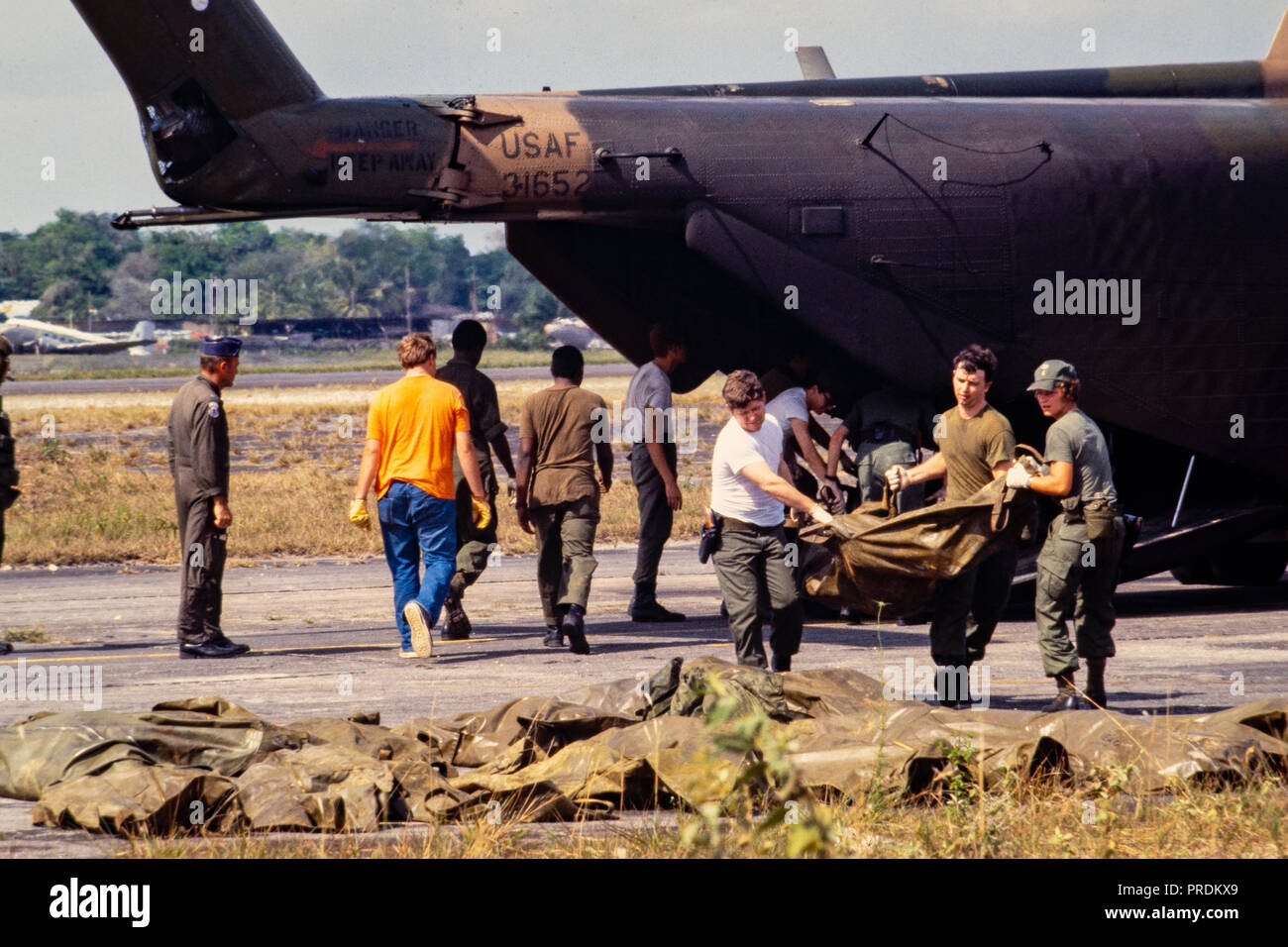 Jonestown guyana jim jones Fotos und Bildmaterial in hoher Auflösung