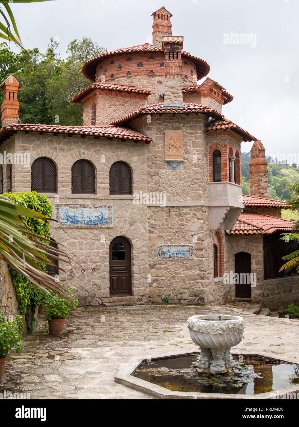 Villa Sassetti Gebäude Stockfoto