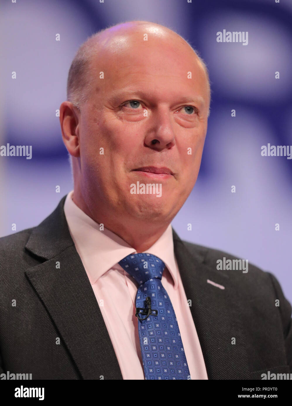 Chris Grayling Mp Staatssekretär für Verkehr, 2018 Stockfoto