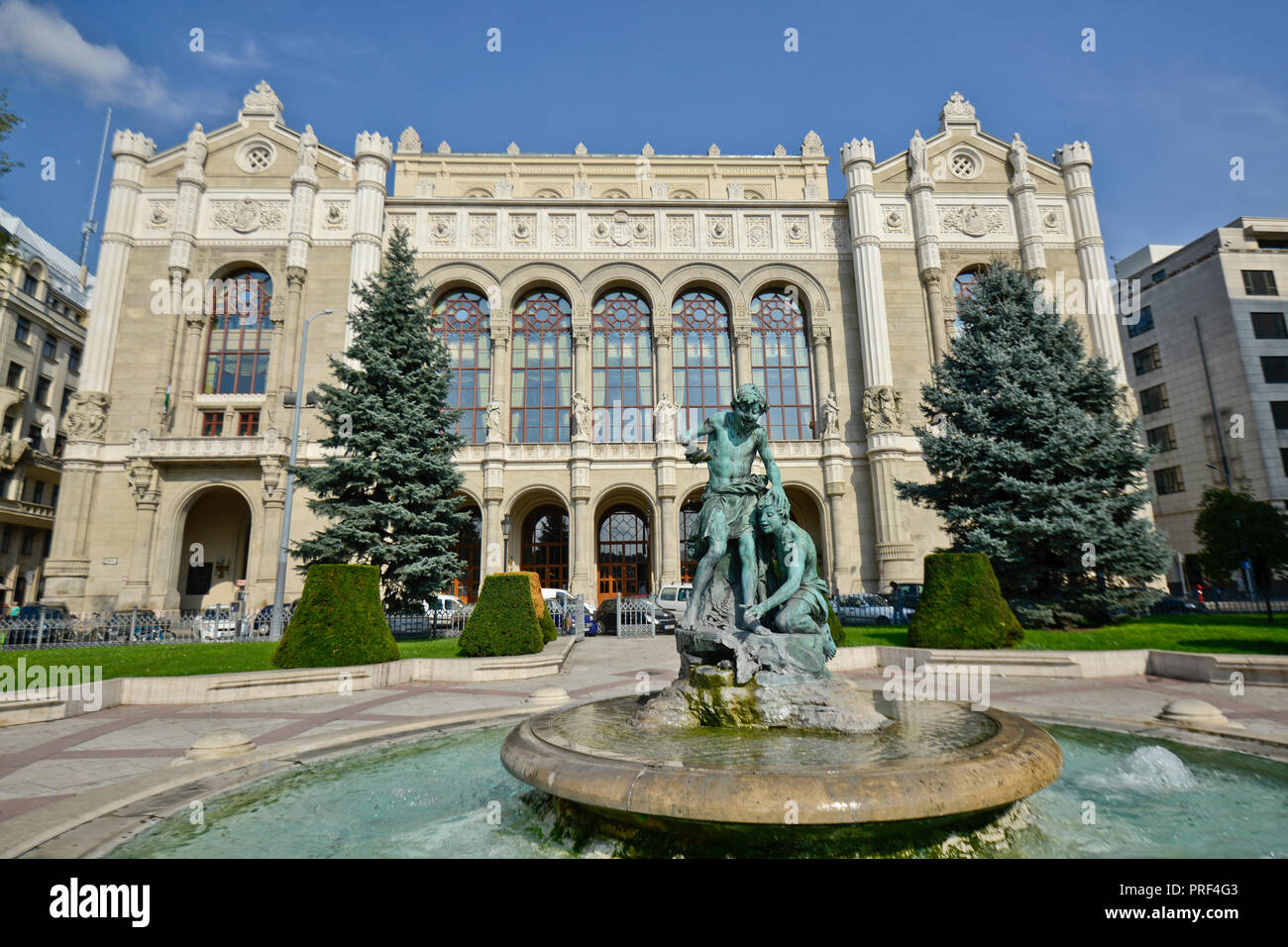 Vigado Concert Hall. Budapest, Ungarn Stockfoto