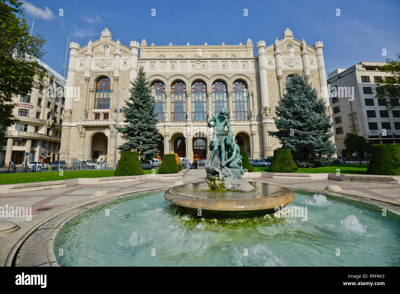 Vigado Concert Hall. Budapest, Ungarn Stockfoto