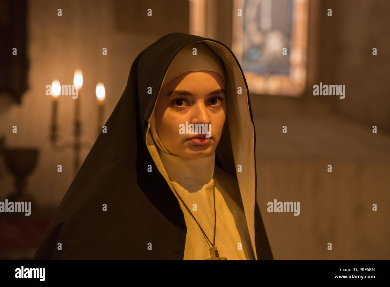 Original Film Titel: die Nonne. Englischer Titel: die Nonne. Jahr: 2018. Direktor: CORIN HARDY. Stars: INGRID BISU. Credit: ATOMIC MONSTER/New Line Cinema/SAFRAN, der/Maguire, Martin/Album Stockfoto
