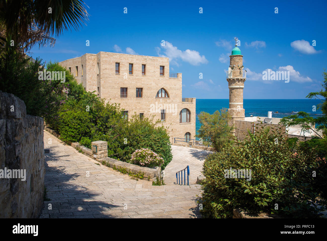 Die Küste von Tel Aviv Stockfoto