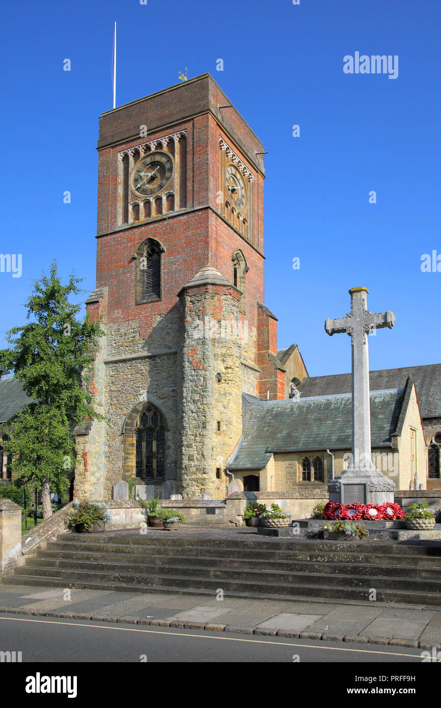 Die Kirche von St Marys die Jungfrau in Petworth West Sussex Stockfoto