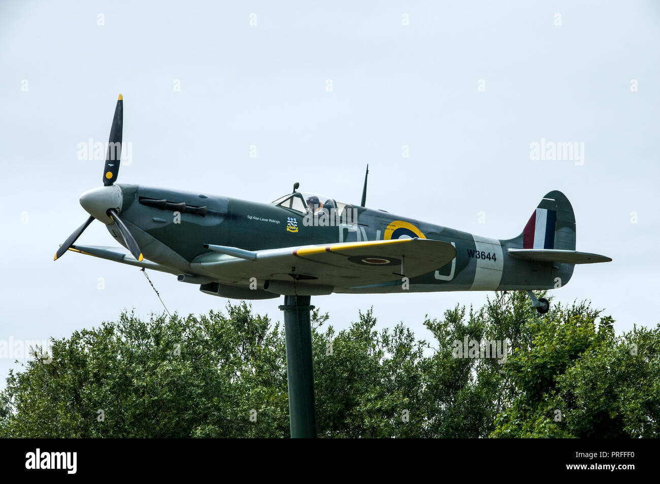 Um GROSSBRITANNIEN - "Lytham St Annes RAF Fighter, Bomber & Küsten Befehl Memorial". Stockfoto