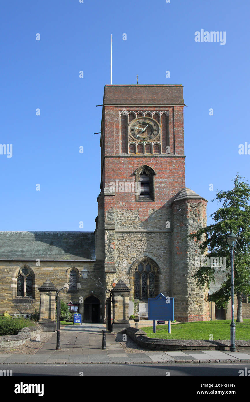 Die Kirche von St Marys die Jungfrau in Petworth West Sussex Stockfoto