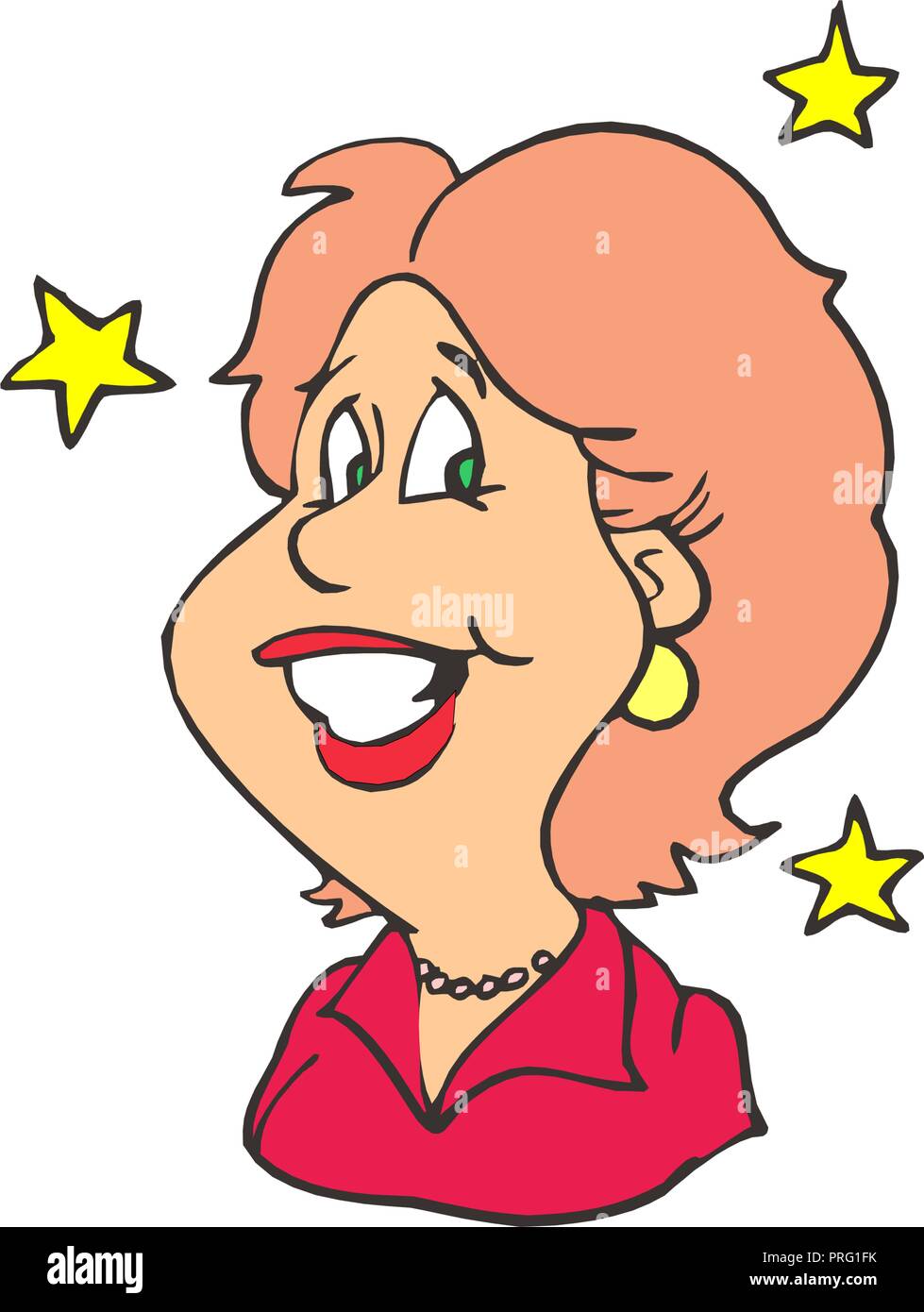 Cartoon Mother Female Woman Image Stockfotos Und Bilder Kaufen Alamy