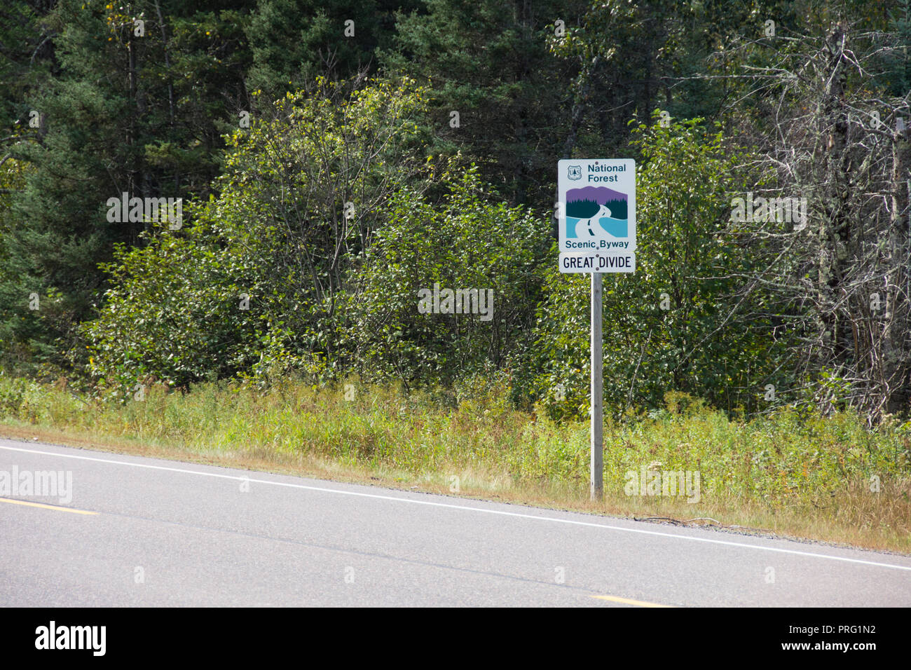 Chequamegon-Nicolet National Forest, Wisconsin Stockfoto