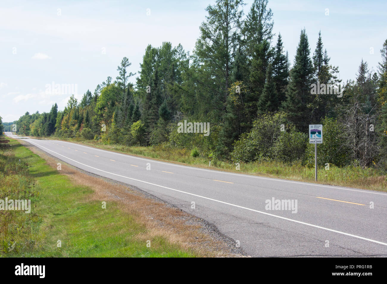 Chequamegon-Nicolet National Forest, Wisconsin Stockfoto
