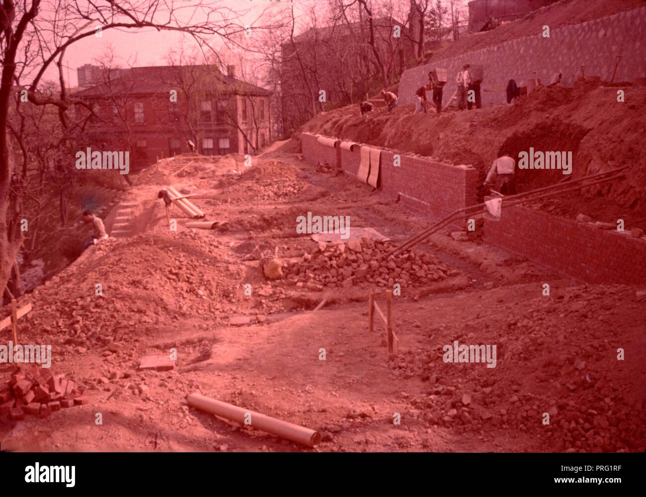 Jahrgang, authentische Archivierung Foto, 1965. () Stockfoto