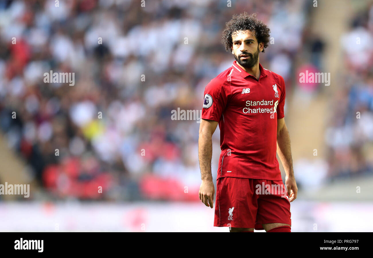 Liverpools Mohamed Salah Stockfoto