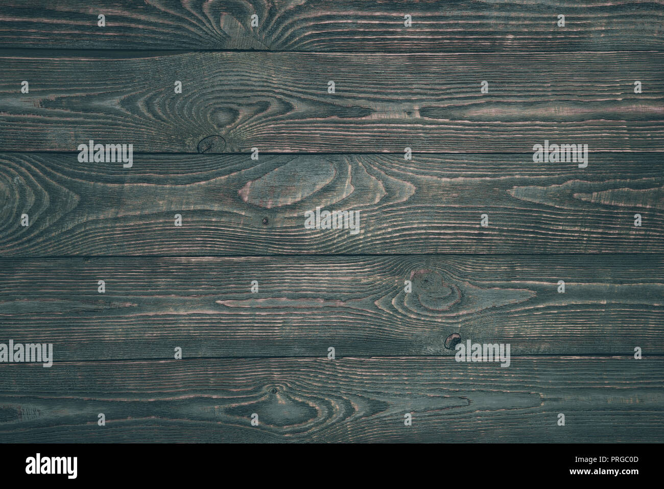Hintergrund der Holz- Textur Boards mit Resten der dunklen Farbe. Stockfoto