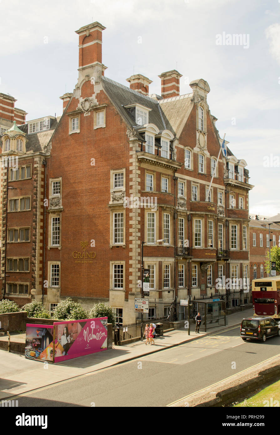 Das Grand Hotel York Stockfoto