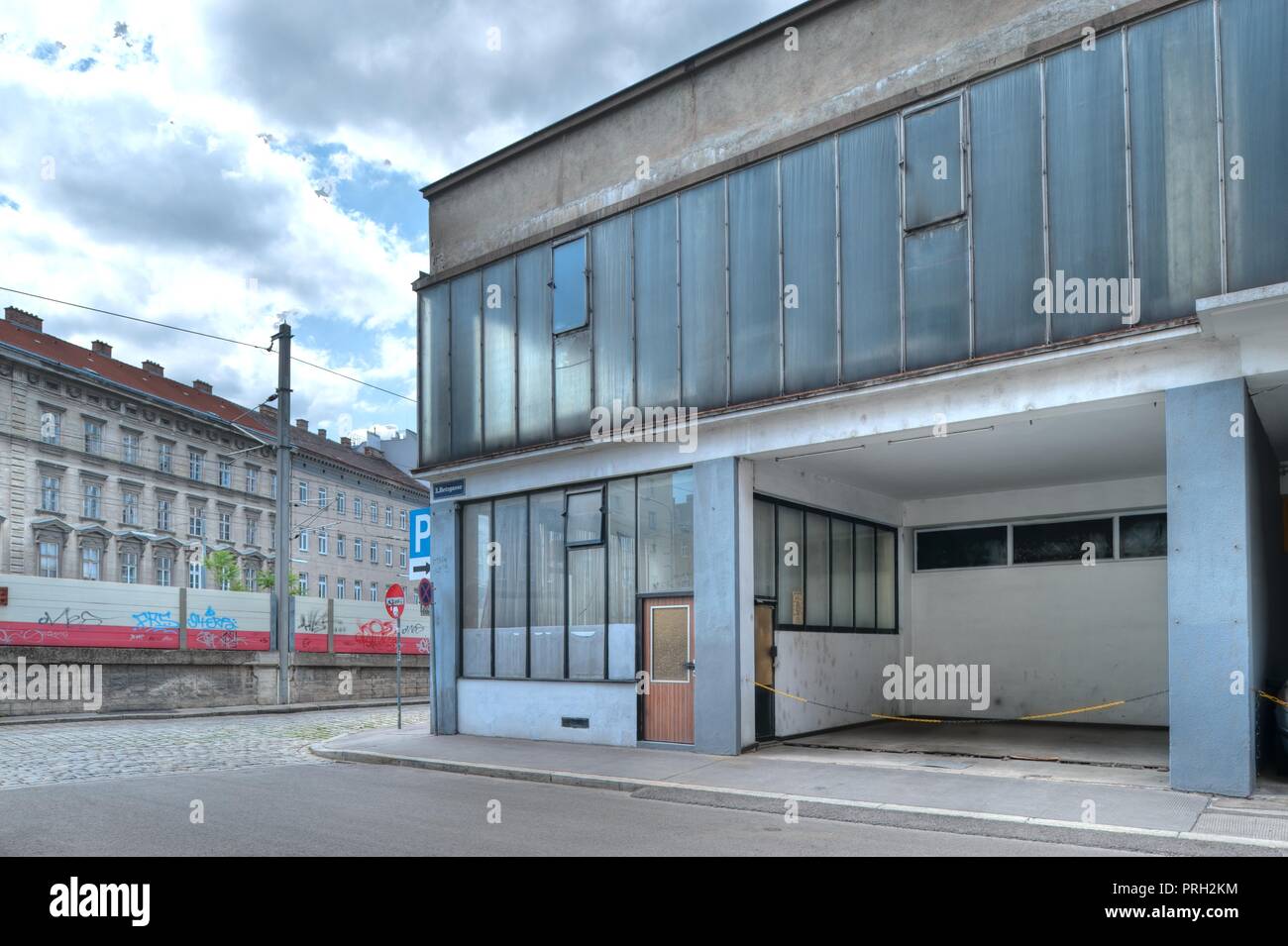 Wien, 3.Bezirk, Obere Viaduktgasse, Hetzgasse Stockfoto