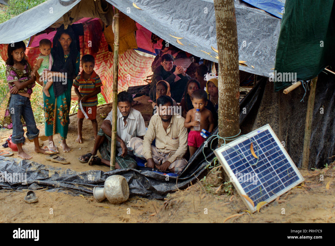 Rohingha Krise Stockfoto